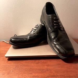 J Ferrer Dress Shoes Oxford in Black Men’s Size 8.5
